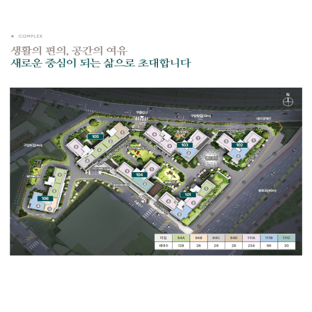단지배치도